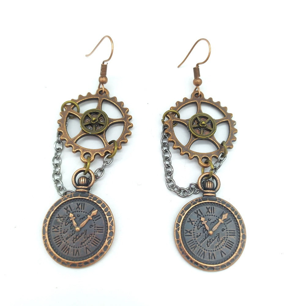 Boucles d'oreilles steampunk Zephyra