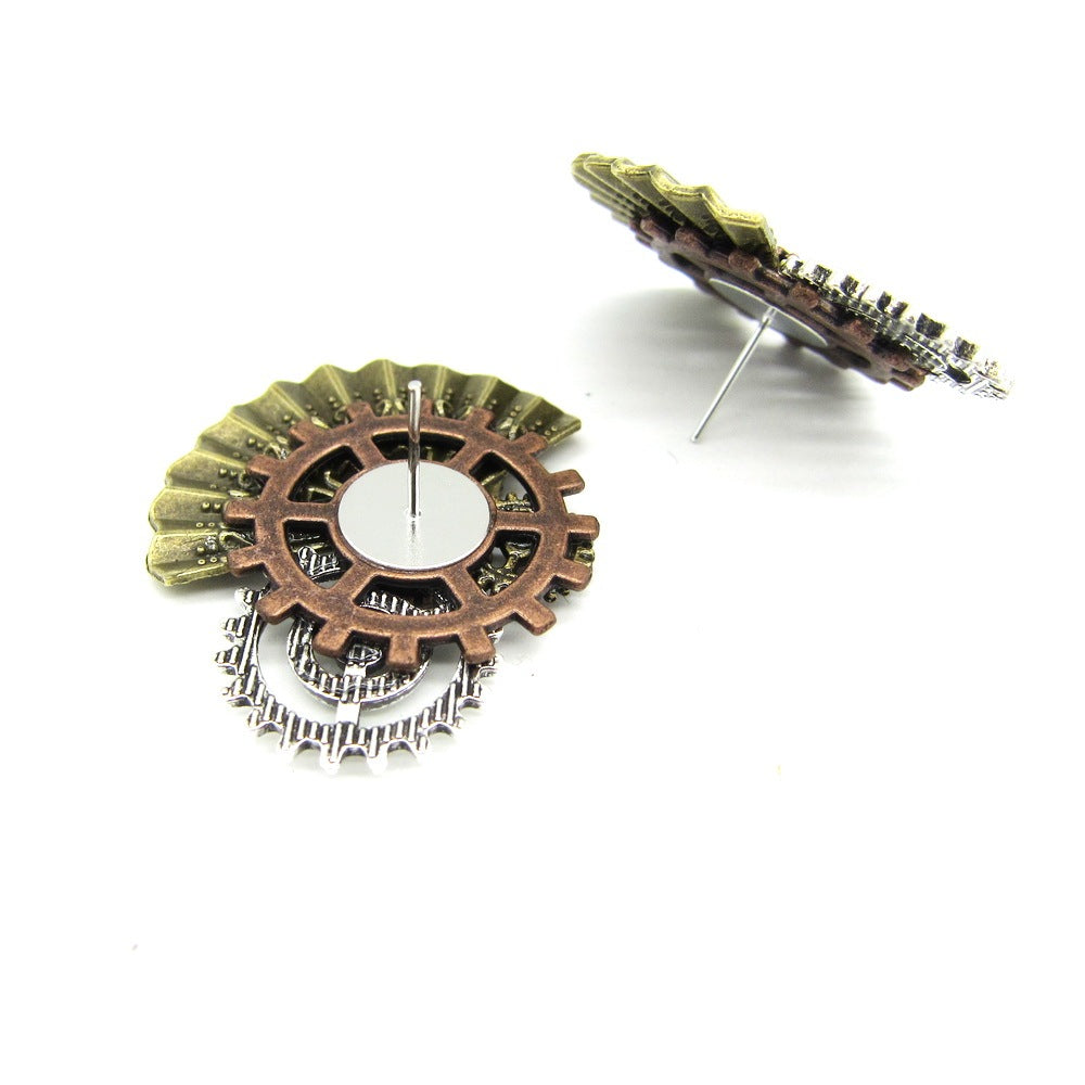 Boucles d'oreilles steampunk Phantasia