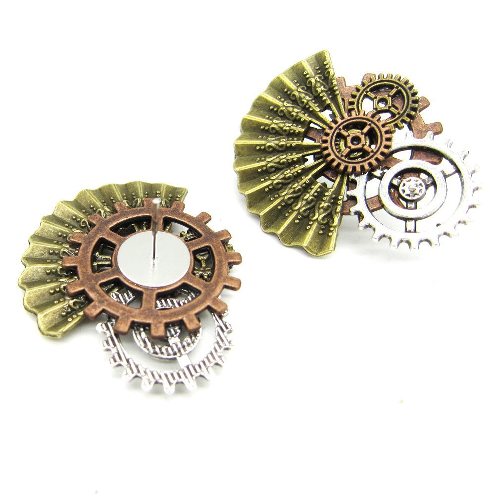 Boucles d'oreilles steampunk Phantasia