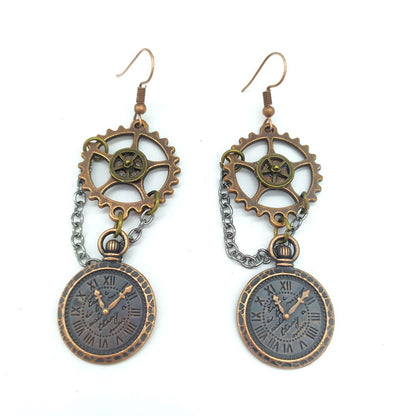 Boucles d'oreilles steampunk Zephyra