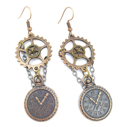 Boucles d'oreilles steampunk Zephyra