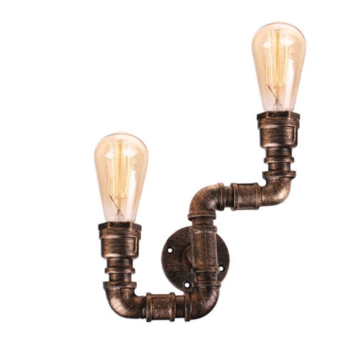 Lampe Steampunk Cuivrée