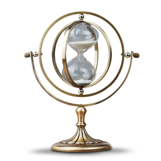 Globe Steampunk Sablier